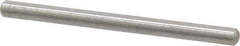 Value Collection - 1/8" Diam x 1-3/4" Pin Length 18-8 Stainless Steel Standard Dowel Pin - Bright Finish - Best Tool & Supply