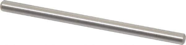 Value Collection - 1/8" Diam x 2" Pin Length 18-8 Stainless Steel Standard Dowel Pin - Bright Finish - Best Tool & Supply