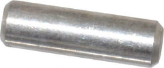 Value Collection - 3/16" Diam x 5/8" Pin Length 18-8 Stainless Steel Standard Dowel Pin - Bright Finish - Best Tool & Supply