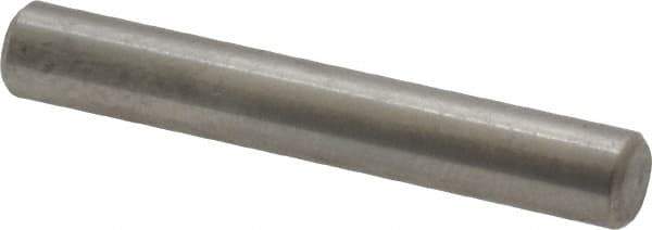 Value Collection - 3/16" Diam x 1-1/4" Pin Length 18-8 Stainless Steel Standard Dowel Pin - Bright Finish - Best Tool & Supply