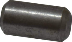 Value Collection - 1/4" Diam x 1/2" Pin Length 18-8 Stainless Steel Standard Dowel Pin - Bright Finish - Best Tool & Supply