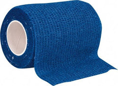 North - 5 Yd Long x 3" Wide, General Purpose Wrap - Blue, Nonwoven Bandage - Best Tool & Supply