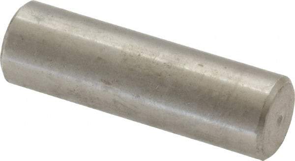 Value Collection - 3/8" Diam x 1-1/4" Pin Length 18-8 Stainless Steel Standard Dowel Pin - Bright Finish - Best Tool & Supply