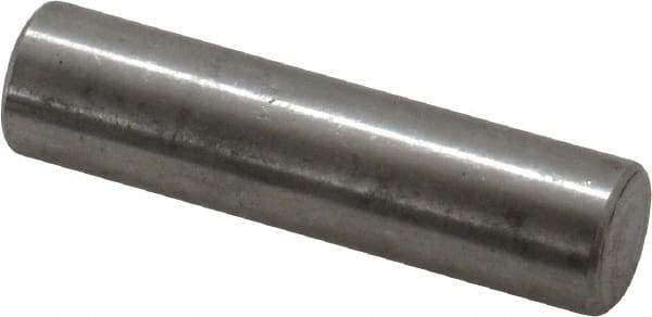 Value Collection - 3/8" Diam x 1-1/2" Pin Length 18-8 Stainless Steel Standard Dowel Pin - Bright Finish - Best Tool & Supply