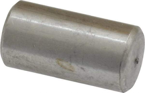 Value Collection - 1/2" Diam x 1" Pin Length 18-8 Stainless Steel Standard Dowel Pin - Bright Finish - Best Tool & Supply