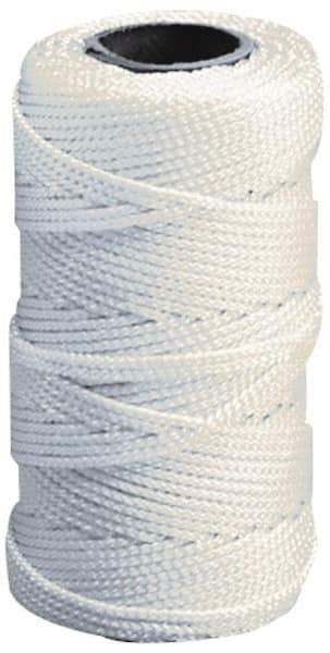 Value Collection - Nylon Braided Twine - 155 Lbs. Breaking Strength, Orange - Best Tool & Supply