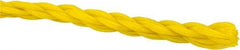 Value Collection - 1,200' Max Length Polypropylene Rope - 1/4" Diam, 141 Lb Capacity - Best Tool & Supply