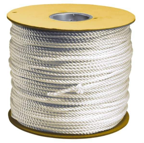 Value Collection - 50' Max Length Polyester Solid Braid Rope - 1/2" Diam, 562 Lb Capacity - Best Tool & Supply