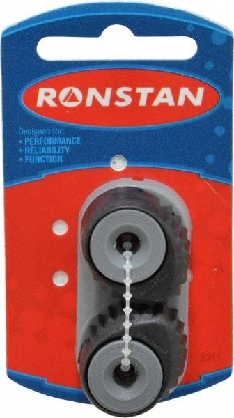 Ronstan - 264 Lbs. Load Limit Small C Cleat - For Use with Cleating and Releasing Lines on 3/32 Inch to 5/16 Inch Diameter Rope - Best Tool & Supply