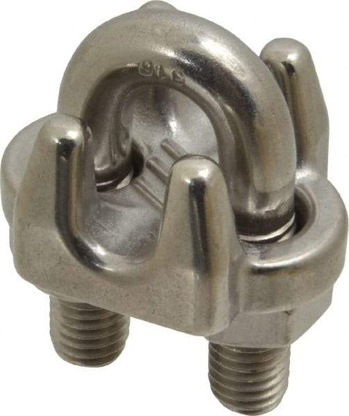 Ronstan - 3/8" Wire Rope U-Bolt Grip - 316 Stainless Steel - Best Tool & Supply