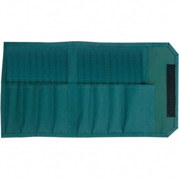 Wiha - General Purpose Holster with 8 Pockets - Canvas, Green, 12" Wide x 7-3/4" High x 7-3/4" Deep - Best Tool & Supply