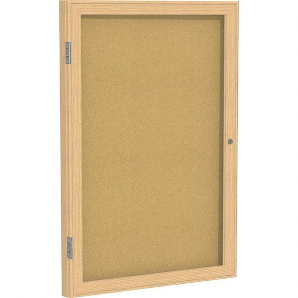 Ghent - Cork Bulletin Boards Style: Enclosed Cork Bulletin Boards Color: Natural Cork - Best Tool & Supply