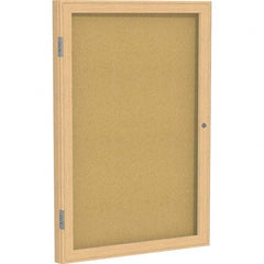 Ghent - Cork Bulletin Boards Style: Enclosed Cork Bulletin Boards Color: Natural Cork - Best Tool & Supply