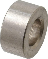 Electro Hardware - 0.257" ID x 1/2" OD, 1/4 Screw, Grade 18-8 & 303 Stainless Steel Female Unthreaded Circuit Board Spacer - Round Body, Uncoated, 1/4" OAL - Best Tool & Supply