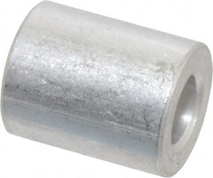 Electro Hardware - 1/4" Screw 1-1/16" OAL 0.252" ID x 1/4" OD Round Aluminum Circuit Board Spacers - Best Tool & Supply