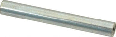 Electro Hardware - #10-32, 2" OAL, 1/4" Across Flats, Steel Round Fully Threaded Female Circuit Board Standoffs - 1" Thread Depth, 2" Body Length, Zinc-Plated Clear Chromate Finish - Best Tool & Supply