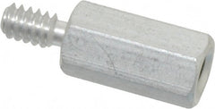 Electro Hardware - 1/4-20, 3-1/4" OAL, 1/2" Across Flats, Aluminum Male/Female Hex Circuit Board Standoff - Best Tool & Supply