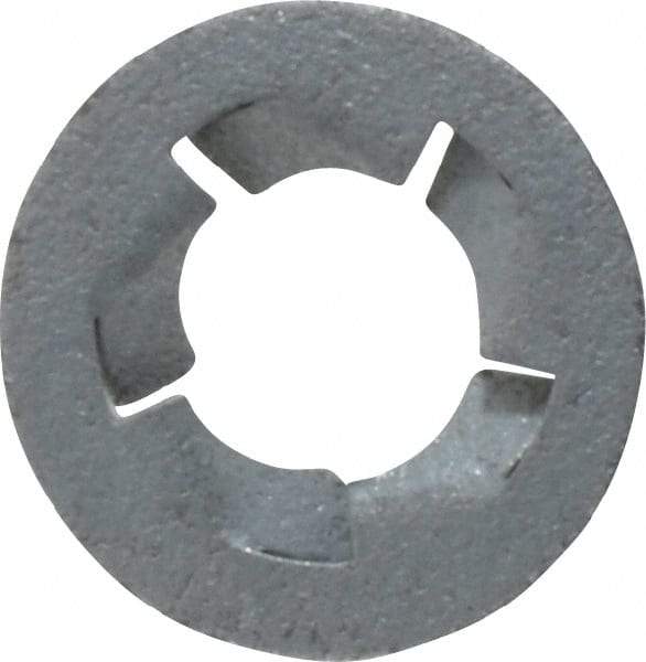 Au-Ve-Co Products - 5/16" Screw, 5/8" OD, Spring Steel Push Nut - Zinc-Plated - Best Tool & Supply