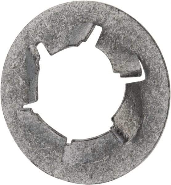 Value Collection - M12x1.75 Screw, 21mm OD, Spring Steel Push Nut - Zinc-Plated - Best Tool & Supply