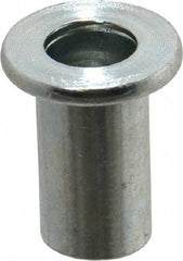 Value Collection - 3/8-16, 0.03 to 0.115" Grip, 1/2" Drill, Steel Standard Rivet Nut - Flat Head - Best Tool & Supply