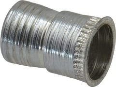 Marson - #8-32, 3/8" OAL, Thread-Sert Threaded Insert - 1/4" Hole Diam, 0.282" Head Diam, Steel - Best Tool & Supply