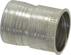 Marson - 3/8-16, 0.74" OAL, Thread-Sert Threaded Insert - 0.562" Hole Diam, 0.6" Head Diam, Steel - Best Tool & Supply