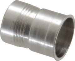 Marson - 1/4-20, 0.51" OAL, Thread-Sert Threaded Insert - 0.391" Hole Diam, 0.408" Head Diam, Aluminum - Best Tool & Supply