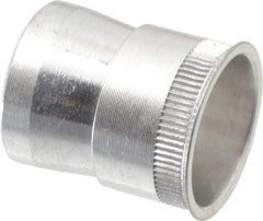 Marson - 5/16-18, 0.615" OAL, Thread-Sert Threaded Insert - 1/2" Hole Diam, 0.537" Head Diam, Aluminum - Best Tool & Supply