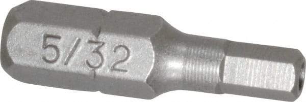 Value Collection - Tamper Resistant Hex Screwdriver Bit - 1" OAL - Best Tool & Supply