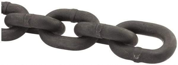 Peerless Chain - 5/8" Welded Alloy Chain - 18,100 Lb Capacity, Grade 80, Alloy Steel, Black Finish - Best Tool & Supply