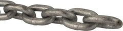 Peerless Chain - 3/8" Welded Proof Coil Chain - 2,650 Lb Capacity, Grade 30, Carbon Steel, Hot Galvanized Finish - Best Tool & Supply