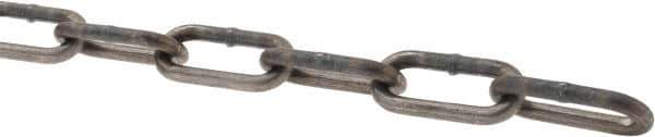 Peerless Chain - #2/0 Welded Straight Link Coil Chain - 520 Lb Capacity, Steel, Bright Finish - Best Tool & Supply