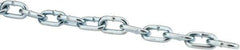 Campbell - #4 Welded Straight Link Machine Chain - 215 Lb Capacity, Steel, Zinc Plated Finish - Best Tool & Supply