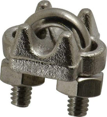 Campbell - 3/16" Wire Rope U-Bolt Clip - 316 Stainless Steel - Best Tool & Supply