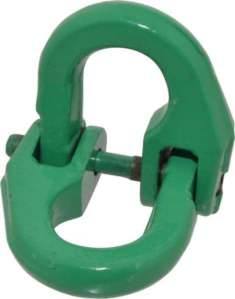 Campbell - Carbon Steel Removable Coupling Link - 9/32" Diameter, 4,300 Lb Load Limit - Best Tool & Supply