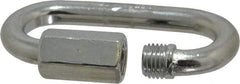 Campbell - Zinc Plated Carbon Steel Quick Link - 5/16" Diameter, 1,760 Lb Load Limit - Best Tool & Supply