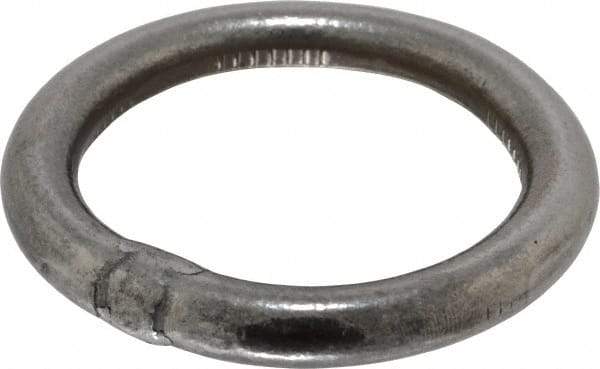 Campbell - 3/8 Inch Wire Size Welding Ring - 2 Inch Inside Diameter, 900 Lbs. Load Limit, Bright Finish - Best Tool & Supply