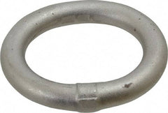 Campbell - 1/2 Inch Wire Size Welding Ring - 2-1/2 Inch Inside Diameter, 1,400 Lbs. Load Limit, Bright Finish - Best Tool & Supply