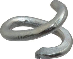 Peerless Chain - Zinc Plated Carbon Steel Open End Link - 3/16" Diameter, 240 Lb Load Limit - Best Tool & Supply