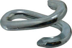 Campbell - Zinc Plated Carbon Steel Open End Link - 3/8" Diameter, 1,250 Lb Load Limit - Best Tool & Supply