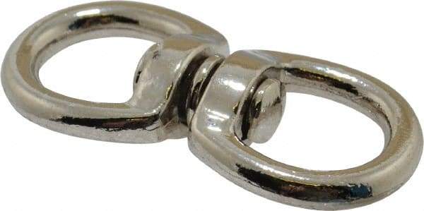 Value Collection - 3-1/4" Long Oval Deluxe Swivel Eye Bolt Snap - Zinc Alloy with 5/16" Snap Opening - Best Tool & Supply