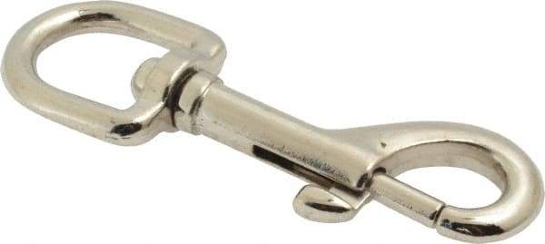 Value Collection - 3-1/8" Long Oval Swivel Eye Bolt Snap - Zinc Alloy with 5/16" Snap Opening - Best Tool & Supply