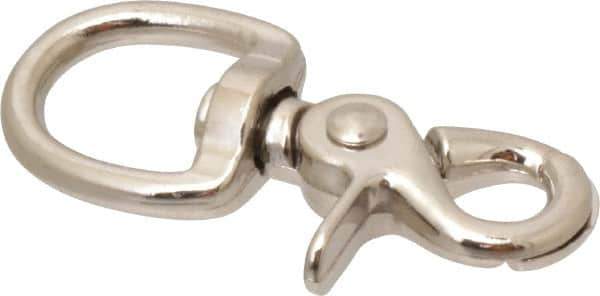 Value Collection - 2-5/8" Long Swivel Eye Trigger Snap - Zinc Alloy with 3/8" Snap Opening - Best Tool & Supply