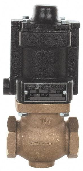 Magnatrol Valve - 1-1/2" Port, 2 Way, Solenoid Valve - Normally Closed - Best Tool & Supply