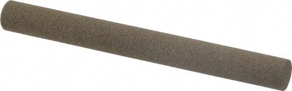 Norton - 4" Long x 3/8" Diam x 3/8" Thick, Aluminum Oxide Sharpening Stone - Round, Coarse Grade - Best Tool & Supply