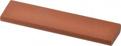 Norton - 4" Long x 1" Diam x 7/16" Thick, Aluminum Oxide Sharpening Stone - Round, Fine Grade - Best Tool & Supply