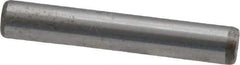 Unbrako - 1/8" Diam x 3/4" Pin Length Grade 8 Alloy Steel Oversized Dowel Pin - C 60 (Surface) & C 50-58 Hardness, 1,845 Lb Breaking Strength, 1 Beveled & 1 Rounded End - Best Tool & Supply