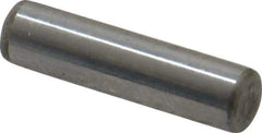 Unbrako - 3/16" Diam x 3/4" Pin Length Grade 8 Alloy Steel Oversized Dowel Pin - C 60 (Surface) & C 50-58 Hardness, 4,140 Lb Breaking Strength, 1 Beveled & 1 Rounded End - Best Tool & Supply