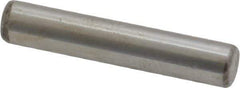 Unbrako - 3/16" Diam x 1" Pin Length Grade 8 Alloy Steel Oversized Dowel Pin - C 60 (Surface) & C 50-58 Hardness, 4,140 Lb Breaking Strength, 1 Beveled & 1 Rounded End - Best Tool & Supply