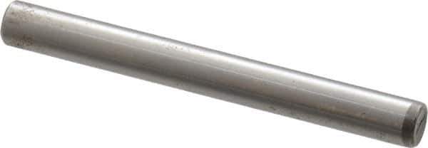 Unbrako - 3/16" Diam x 1-3/4" Pin Length Grade 8 Alloy Steel Oversized Dowel Pin - C 60 (Surface) & C 50-58 Hardness, 4,140 Lb Breaking Strength, 1 Beveled & 1 Rounded End - Best Tool & Supply